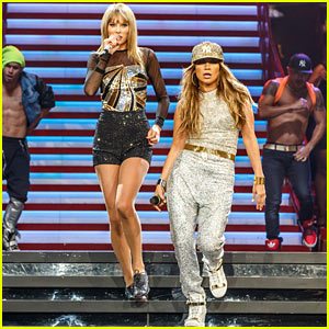 Taylor Swift Performs 'Jenny From the Block' with Jennifer Lopez - Watch Now!