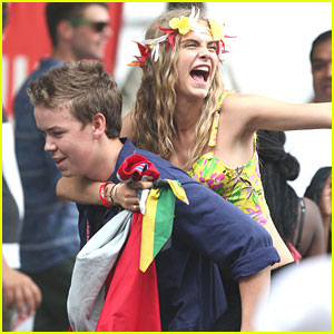 Will Poulter & Cara Delevingne are 'Kids In Love'