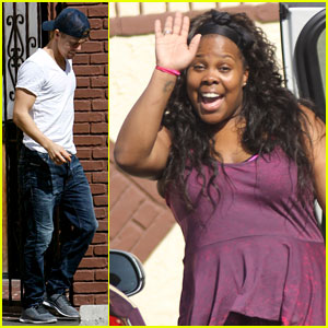 Amber Riley: I Was Amazed my 'Glee' Castmates Came to 'DWTS'