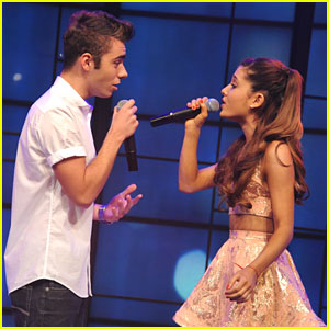Ariana Grande & Nathan Skyes: 'Almost Is Never Enough' Performance - Watch Now!