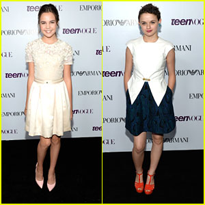 Bailee Madisonn & Joey King - Teen Vogue Young Hollywood Party 2013