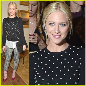 Brittany Snow: Lela Rose Show at NYFW