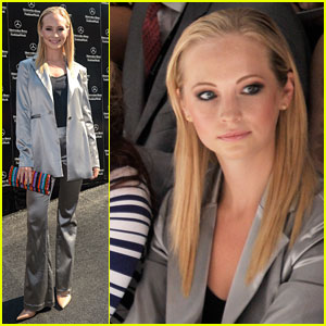 Candice Accola: Front Row at Nanette Lepore Fashion Show