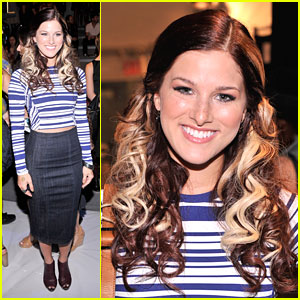 Cassadee Pope: Front Row for Nanette Lepore at NYFW