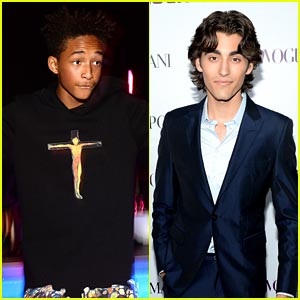 Jaden Smith & Blake Michael - Teen Vogue Young Hollywood Party 2013