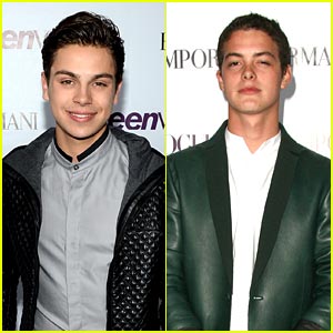 Jake T. Austin & Israel Broussard - Teen Vogue Young Hollywood Party 2013