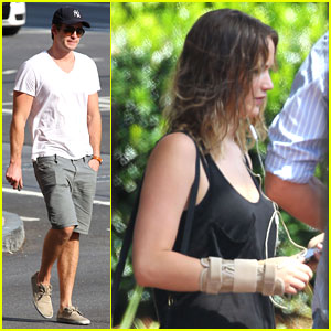 Liam Hemsworth & Jennifer Lawrence: 'Mockingjay' Filming Starts!