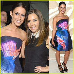 Jessica Lowndes: Monique Lhuillier Runway Show at NYFW