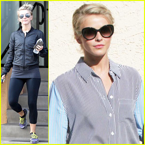 Julianne Hough Hits the Gym Before Dance Studio Stop