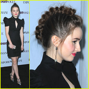 Kaitlyn Dever: Braided Mohawk for Teen Vogue Young Hollywood Party 2013