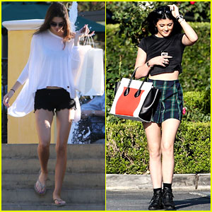 Kendall & Kylie Jenner: Separate Lunch Outings!