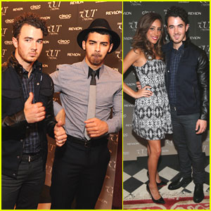 Joe Jonas: 'The Cut' Fashion Week Party with Kevin & Danielle