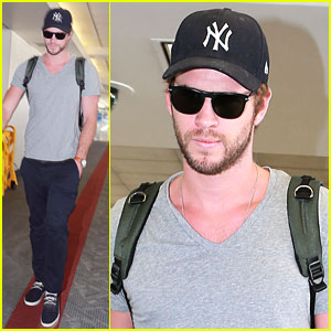Liam Hemsworth: LAX Departure After Miley Cyrus Split