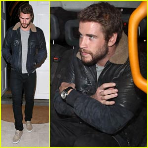 Liam Hemsworth: Night Out with Brother Chris!