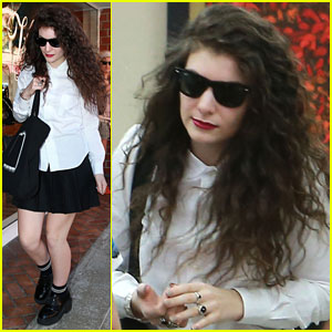 Lorde: Nail Salon Stop Before Hollywood Show