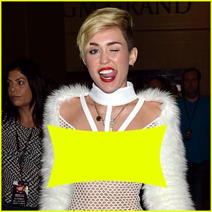 Miley Cyrus: Nipple Pasties & Sheer Outfit at i Heart Radio Fest!: Photo  2957170, 2013 IHeartRadio Music Festival, Miley Cyrus, Sheer Photos