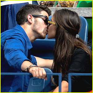 Nick Jonas Kisses Olivia Culpo at US Open