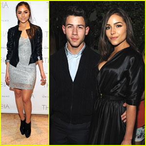 Nick Jonas & Olivia Culpo: Fashion Week Party Pair