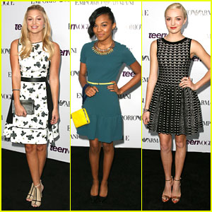 Olivia Holt & Peyton List - Teen Vogue Young Hollywood Party 2013
