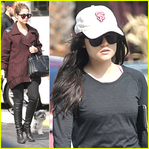 Lucy Hale & Ashley Benson: Separate Outings After PLL Halloween Episode