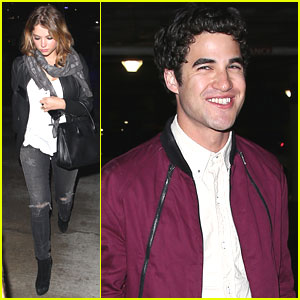 Ashley Benson: Workout Before Kanye West Concert with Darren Criss