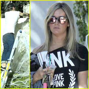 Ashley Tisdale & Christopher French: Halloween Decorating!