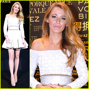 Blake Lively: New Face of L'Oreal Presentation