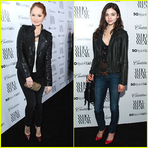Debby Ryan & India Eisley: Who What Wear's Style Driven Party!