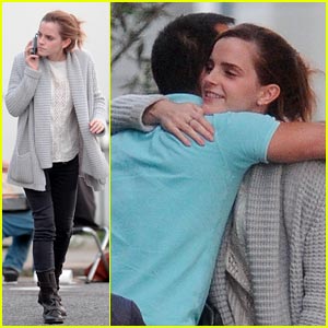 Emma Watson: London Lunch with a Guy Pal