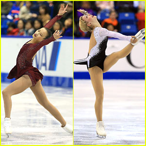 Gracie Gold & Christina Gao: First & Fourth at Skate Canada Day 1