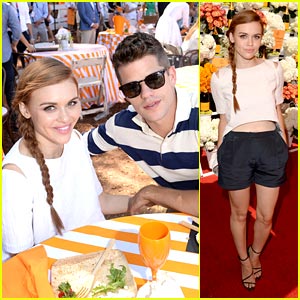 Holland Roden: Veuve Clicquot Classic with Max Carver!