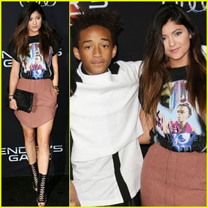 Kylie Jenner & Jaden Smith: 'Ender's Game' Premiere Pair