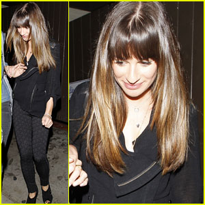 Lea Michele: Friends Night Out in WeHo!