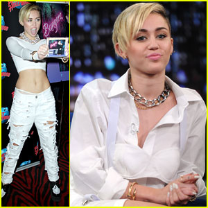 Miley Cyrus: 'Bangerz' Promo in NYC
