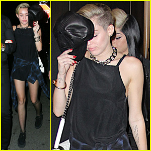 Miley Cyrus: Beatrice Inn Night Out!
