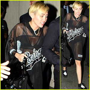 Miley Cyrus: 'Saturday Night Live' After Party Pics!