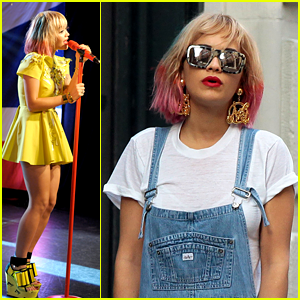 Rita Ora: Pink Hair for iHeartRadio Performance!