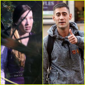 Sophie Lowe: 'Once Upon a Time in Wonderland' Set with Michael Socha!