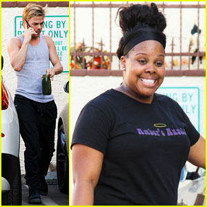 Amber Riley: 'Glee' Co-Stars React to 'DWTS' Results!