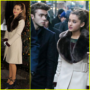 Ariana Grande & Nathan Sykes Bundle Up in NYC