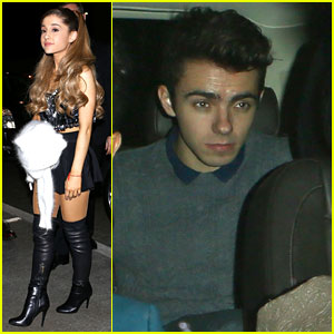 Ariana Grande & Nathan Sykes: Post-AMAs Flight