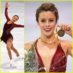 Ashley Wagner Wins Gold at Trophee Eric Bompard