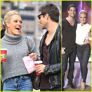 Brant Daugherty & Peta Murgatroyd: Starbucks Stop After 'The View' Appearance