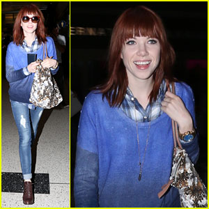 Carly Rae Jepsen: Back in L.A. After Paris Trip!