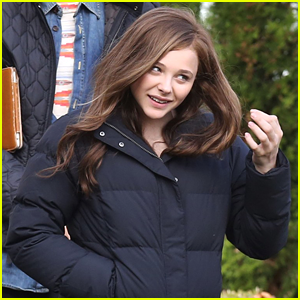 Chloe Moretz: First Day of 'If I Stay' Filming