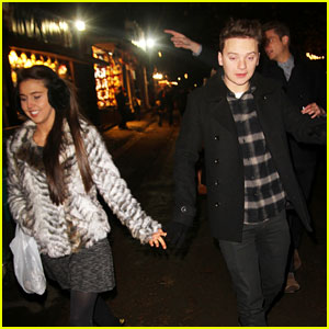 Conor Maynard Holds Hands with Mystery Brunette