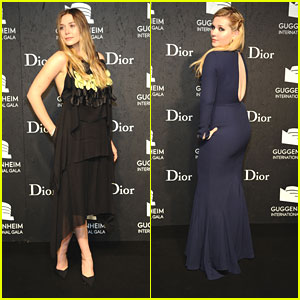 Elizabeth Olsen & Abigail Breslin: Guggenheim International Gala Pre-Party