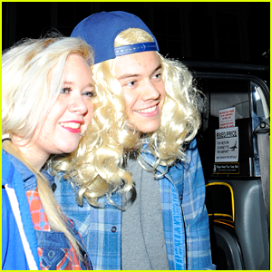 Harry Styles: Blonde Wigs with Nick Grimshaw!