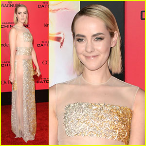 Jena Malone: Sheer Gold at 'Hunger Games: Catching Fire' L.A. Premiere
