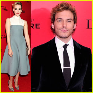 Jena Malone & Sam Claflin: 'The Hunger Games: Catching Fire' NYC Premiere